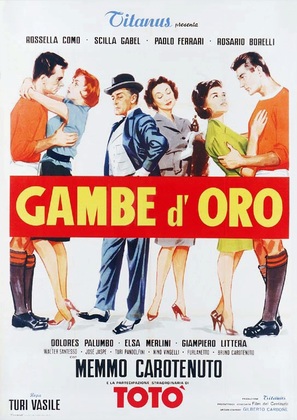 Gambe d&#039;oro - Italian Theatrical movie poster (thumbnail)