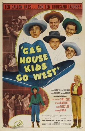 Gas House Kids Go West - Movie Poster (thumbnail)