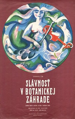 Sl&aacute;vnost v botanickej z&aacute;hrade - Czech Movie Poster (thumbnail)