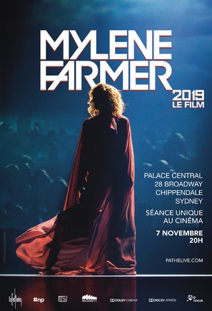Myl&egrave;ne Farmer 2019 - Le film - Australian Movie Poster (thumbnail)