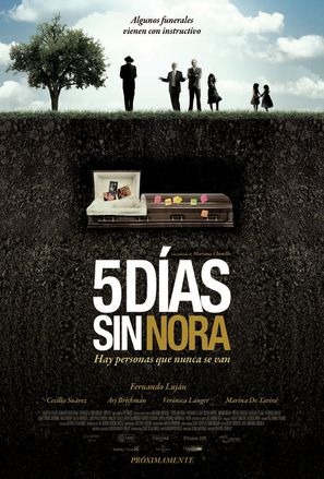 Cinco d&iacute;as sin Nora - Mexican Movie Poster (thumbnail)
