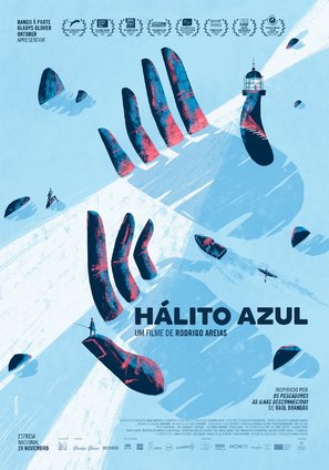 H&aacute;lito Azul - Portuguese Movie Poster (thumbnail)