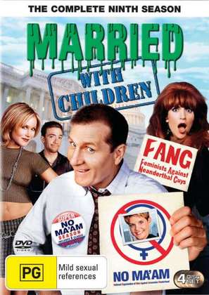 &quot;Married with Children&quot; - Australian DVD movie cover (thumbnail)