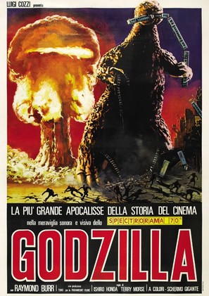 Godzilla - Italian Movie Poster (thumbnail)