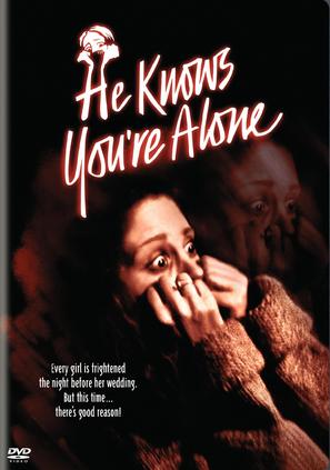 He Knows You&#039;re Alone - DVD movie cover (thumbnail)