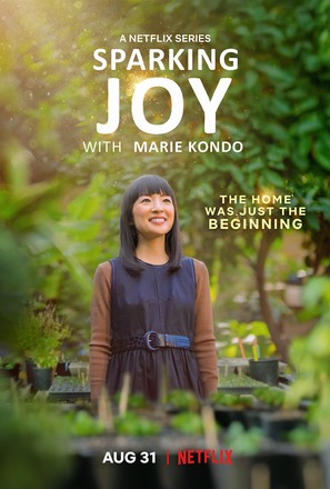 &quot;Sparking Joy with Marie Kondo&quot; - Movie Poster (thumbnail)