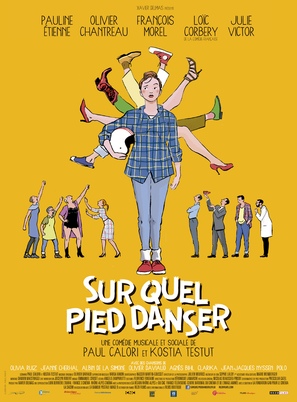 Sur quel pied danser - French Movie Poster (thumbnail)