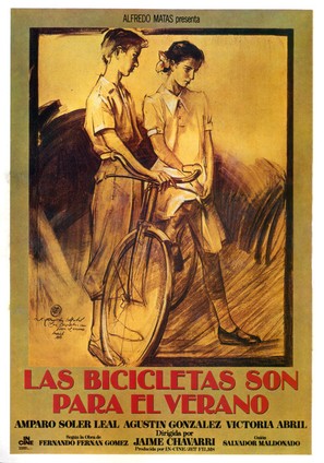 Las bicicletas son para el verano - Spanish Movie Poster (thumbnail)