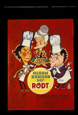 Olsen-banden ser r&oslash;dt