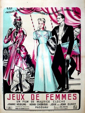 Jeux de femmes - French Movie Poster (thumbnail)