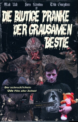 Die blutige Pranke der grausamen Bestie - German DVD movie cover (thumbnail)