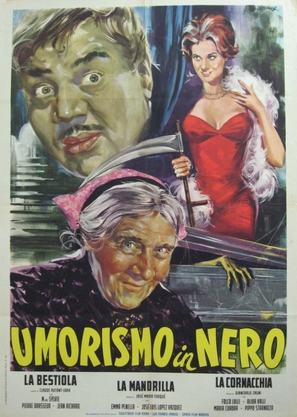 Umorismo in nero - Italian Movie Poster (thumbnail)