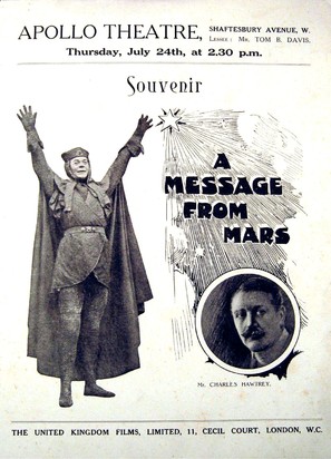 A Message from Mars - British Movie Poster (thumbnail)