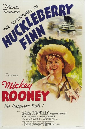 The Adventures of Huckleberry Finn - Movie Poster (thumbnail)