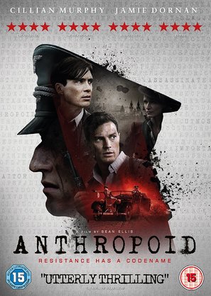 Anthropoid - British DVD movie cover (thumbnail)