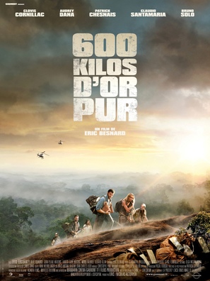 600 kilos d&#039;or pur - French Movie Poster (thumbnail)
