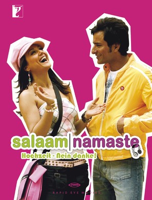 Salaam Namaste - German Movie Cover (thumbnail)