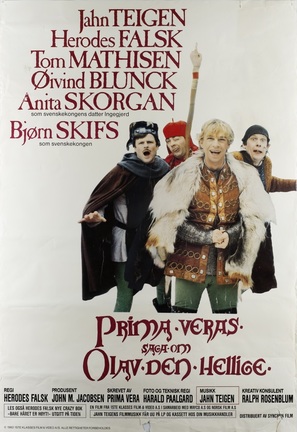 Prima Veras saga om Olav den hellige - Norwegian Movie Cover (thumbnail)