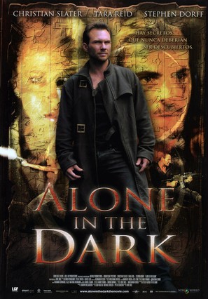 Alone in the Dark - Spanish Movie Poster (thumbnail)