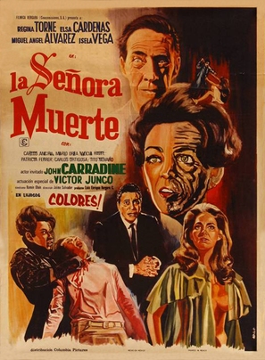 La se&ntilde;ora Muerte - Mexican Movie Poster (thumbnail)