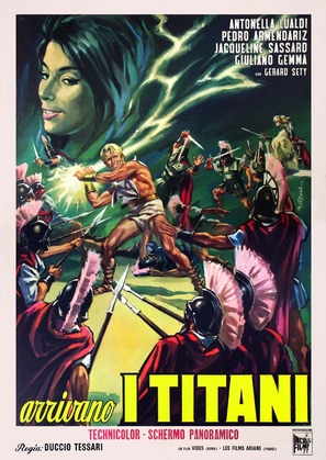 Arrivano i titani - Italian Movie Poster (thumbnail)