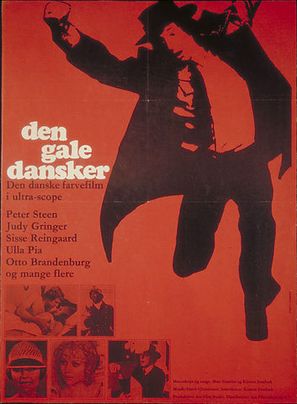 Den gale dansker - Danish Movie Poster (thumbnail)