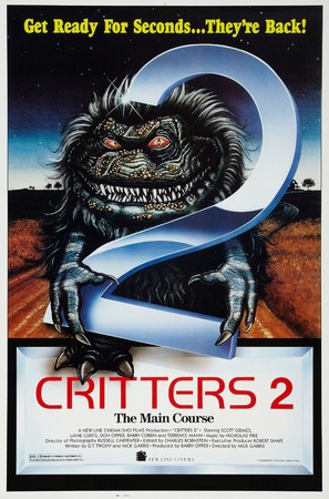 Critters 2: The Main Course - Theatrical movie poster (thumbnail)