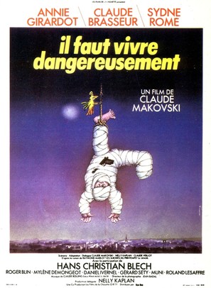 Il faut vivre dangereusement - French Movie Poster (thumbnail)
