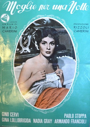 Moglie per una notte - Italian Movie Poster (thumbnail)