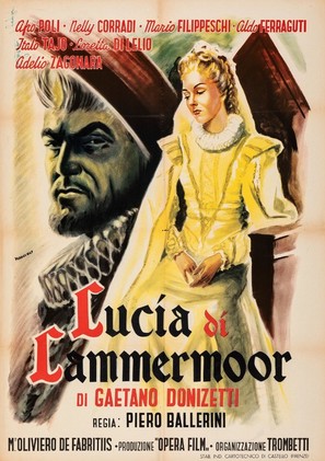 Lucia di Lammermoor - Italian Movie Poster (thumbnail)