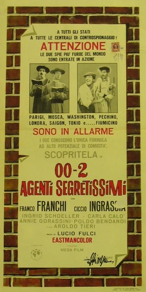 002 agenti segretissimi - Italian Movie Poster (thumbnail)