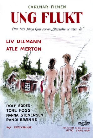 Ung flukt - Norwegian Movie Poster (thumbnail)