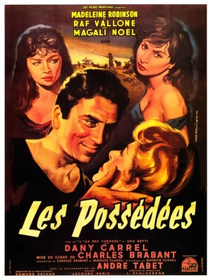 Les poss&eacute;d&eacute;es - French Movie Poster (thumbnail)