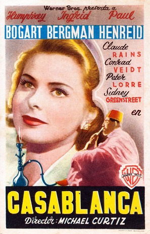 Casablanca - Spanish Movie Poster (thumbnail)