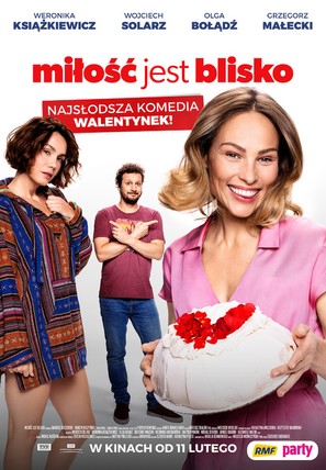 Milosc jest blisko - Polish Movie Poster (thumbnail)