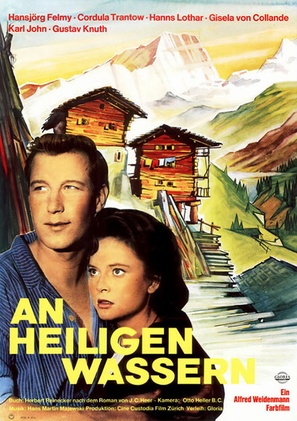 An heiligen Wassern - German Movie Poster (thumbnail)