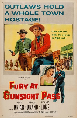 Fury at Gunsight Pass - Movie Poster (thumbnail)