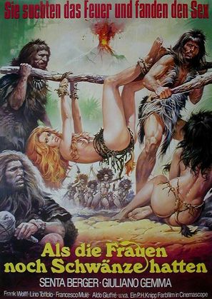 Quando le donne avevano la coda - German Movie Poster (thumbnail)