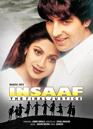 Insaaf: The Final Justice - Indian Movie Poster (thumbnail)