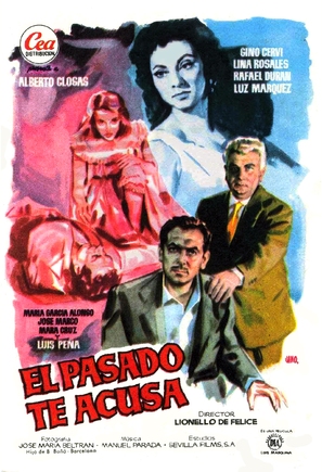 El pasado te acusa - Spanish Movie Poster (thumbnail)