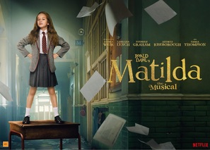 Roald Dahl&#039;s Matilda the Musical - Australian Movie Poster (thumbnail)