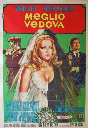Meglio vedova - Italian Movie Poster (thumbnail)