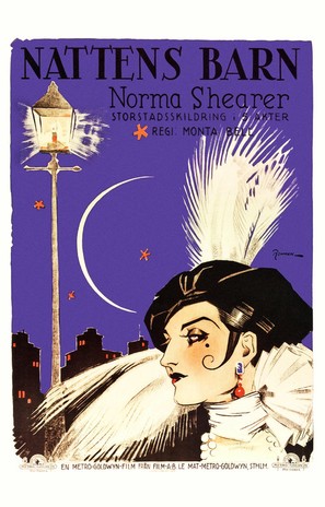 Lady of the Night - Swedish Movie Poster (thumbnail)