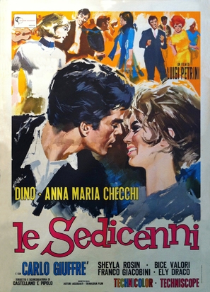 Le sedicenni - Italian Movie Poster (thumbnail)