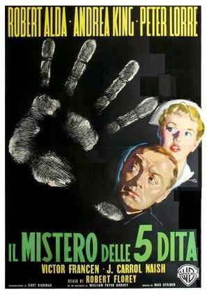 The Beast with Five Fingers - Italian Movie Poster (thumbnail)