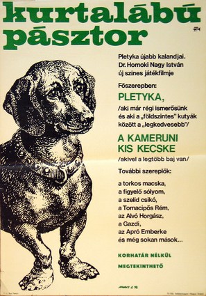 Kurtal&aacute;b&uacute; p&aacute;sztor - Hungarian Movie Poster (thumbnail)