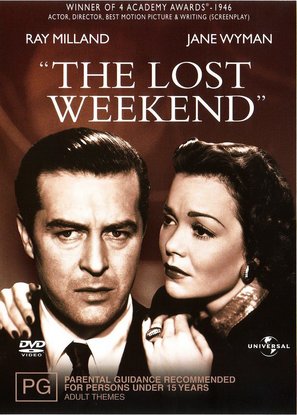 The Lost Weekend - Australian DVD movie cover (thumbnail)