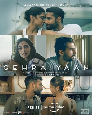 Gehraiyaan - Indian Movie Poster (thumbnail)