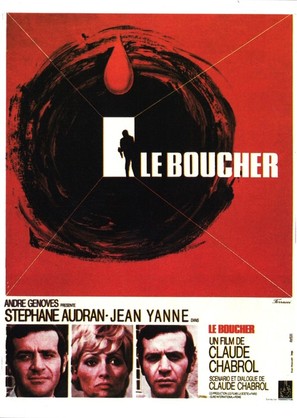 Le boucher - French Movie Poster (thumbnail)