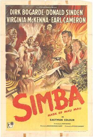 Simba - British Movie Poster (thumbnail)